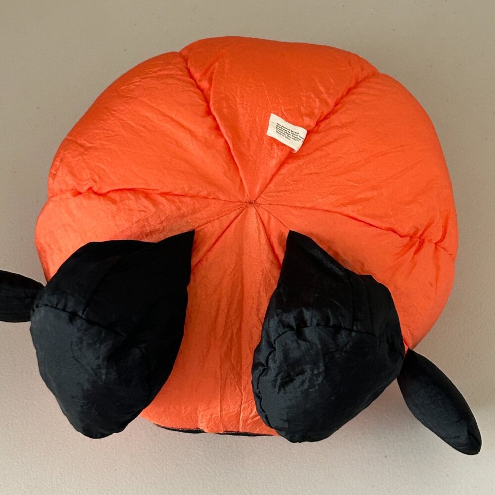 Gibson Greetings Pumpkin Plush Nylon Jack o Lantern Halloween Parachute 1993 - Picture 6 of 16